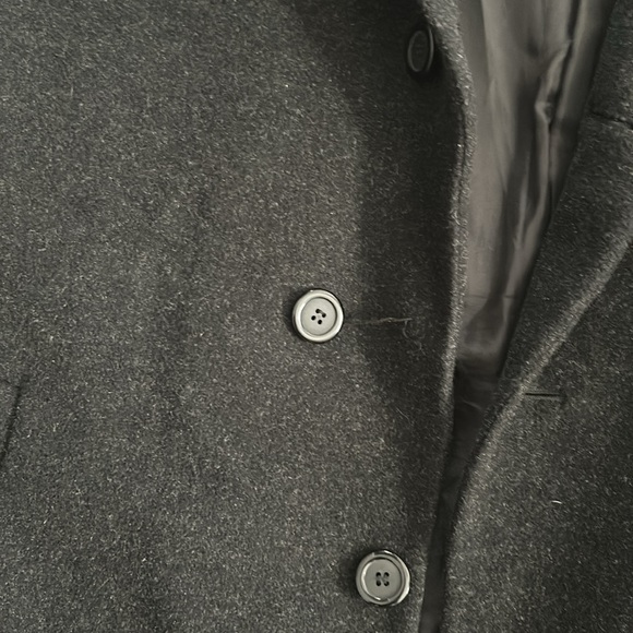 Brogue Italian Cashmere Trench coat - Picture 3 of 7